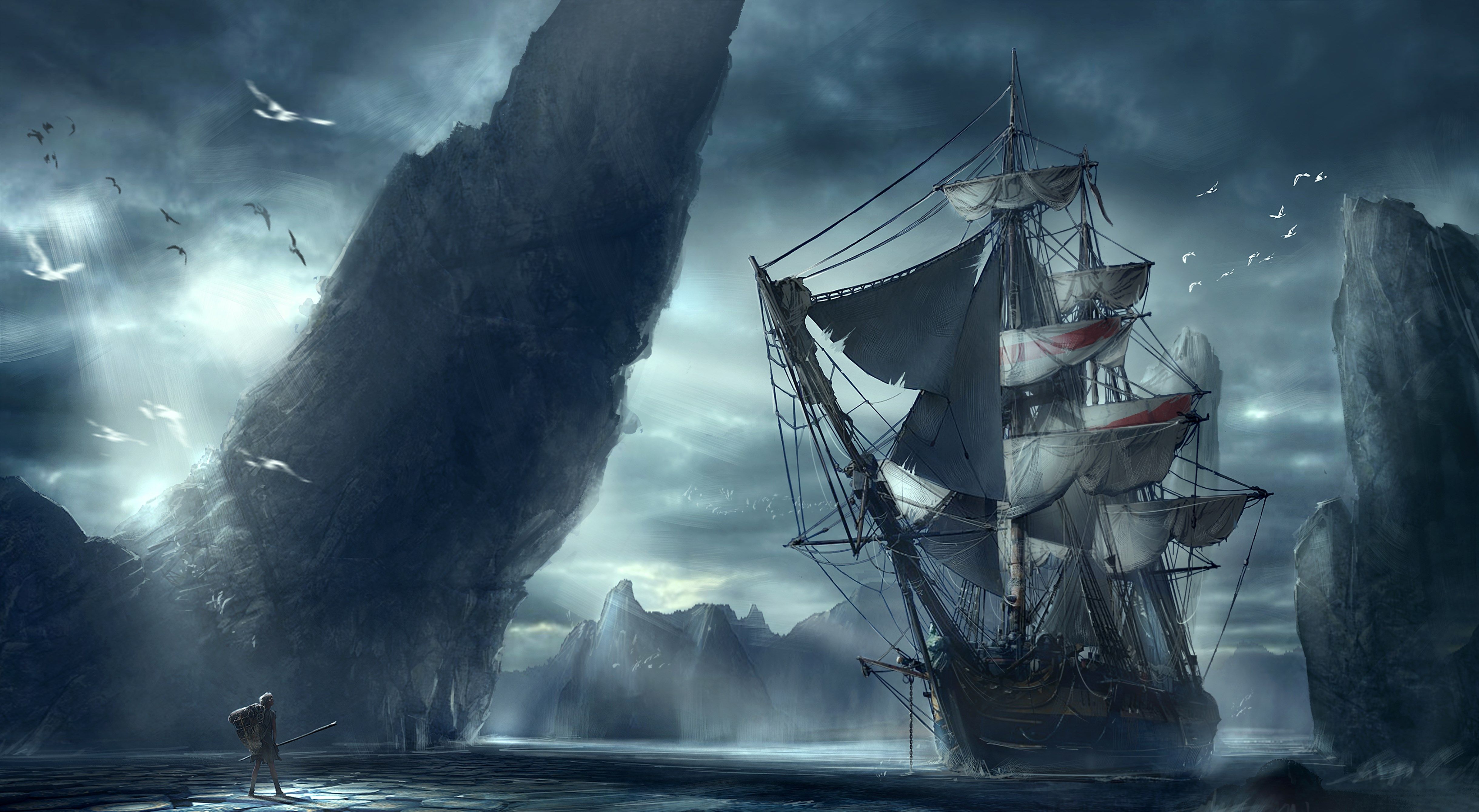 Что за корабли-призраки и почему они связаны с прошлым рассказом?