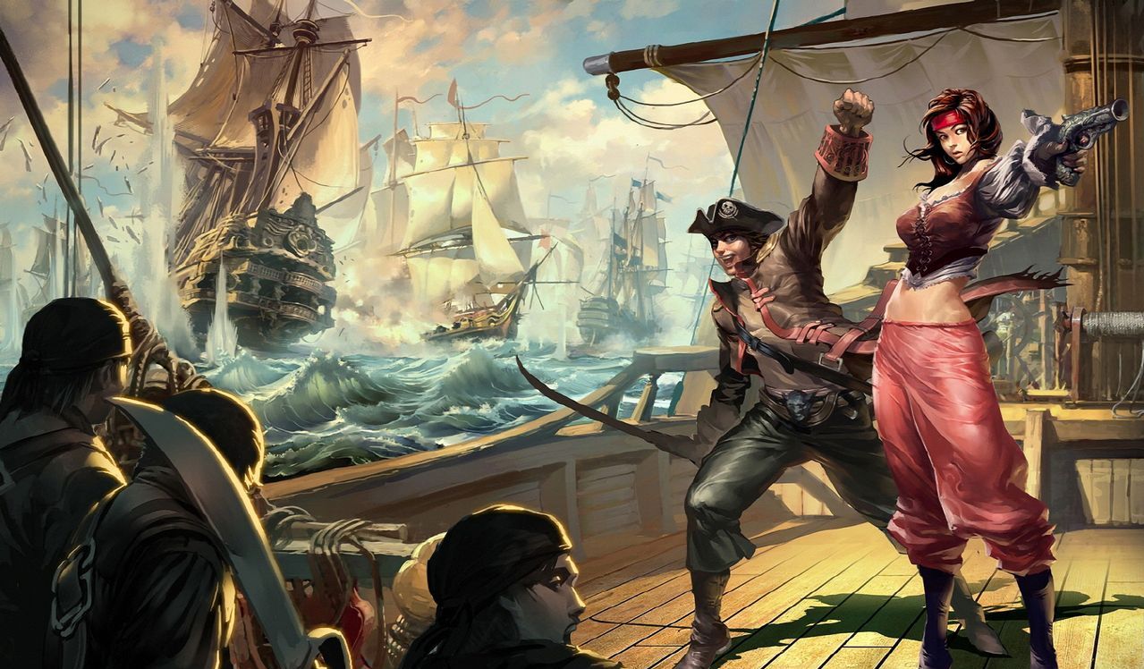 Романтизация образа пиратов 